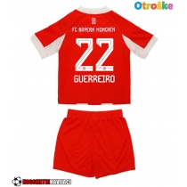 Otroške Nogometnih dresov Bayern Munich Raphael Guerreiro #22 Domači 2025-26 Kratki rokavi (+ hlače)